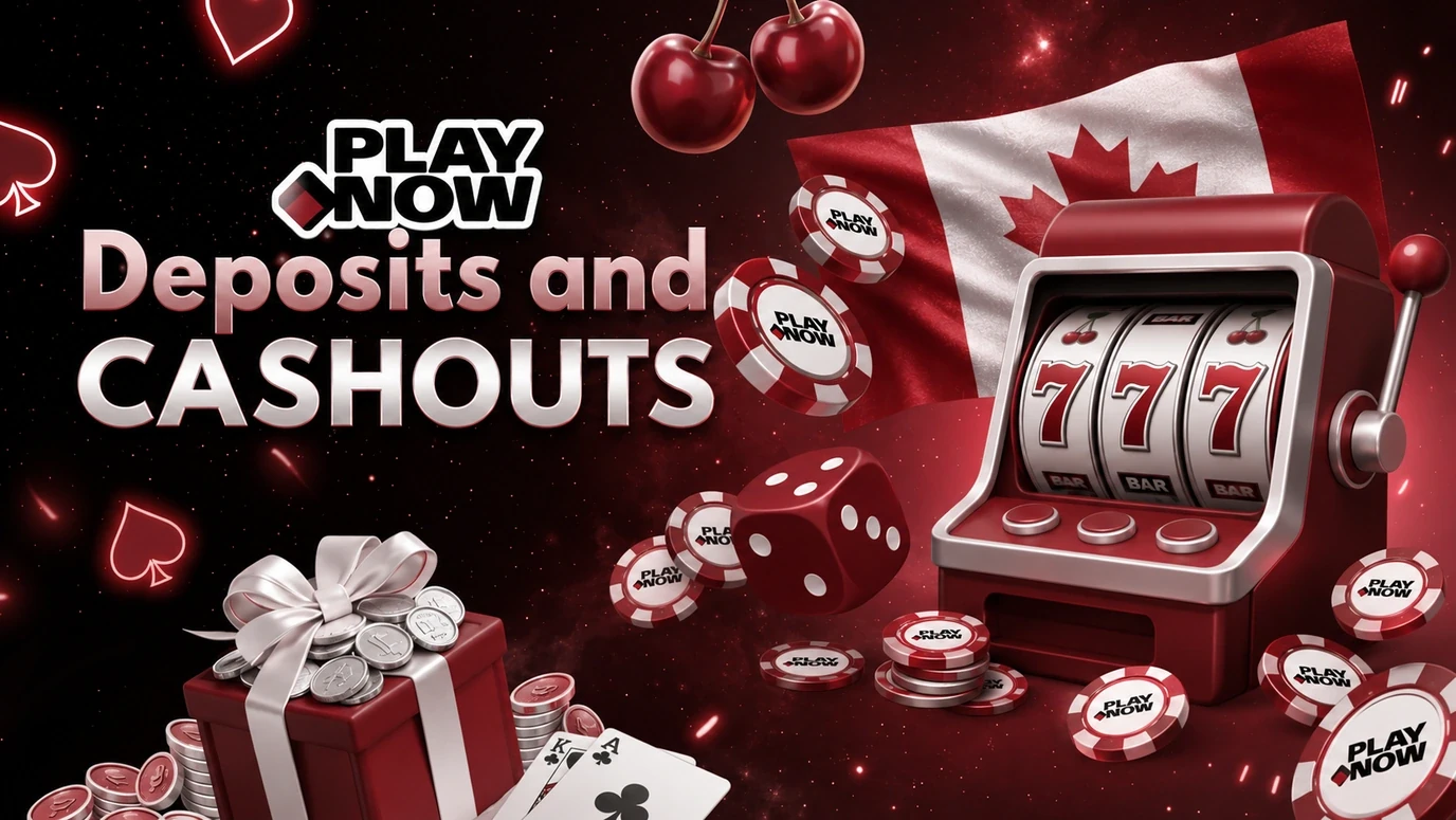 PlayNow casino Deposits and cashouts