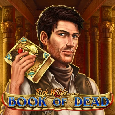 Book of Dead Egyptian-themed slot tile at PlayNow Canada